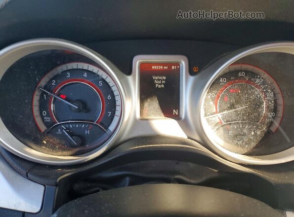 3C4PDCABXJT248586 2018 DODGE JOURNEY Серебряный Вид щитка приборов