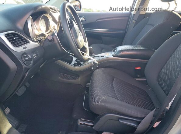 3C4PDCABXJT248586 2018 DODGE JOURNEY Серебряный Вид салона спереди