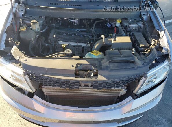3C4PDCABXJT248586 2018 DODGE JOURNEY Серебряный Вид подкапотного пространства