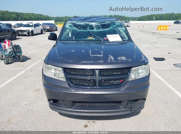 3C4PDCABXJT274234 2018 DODGE JOURNEY Gray Սարքավորումների վահանակի տեսք