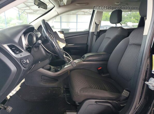 3C4PDCABXJT294631 2018 DODGE JOURNEY Black Vista interior delantera