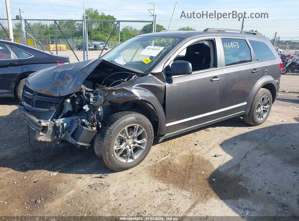 3C4PDCABXJT294712 2018 DODGE JOURNEY Gray Առջևի ձախ երեք քառորդ տեսարան