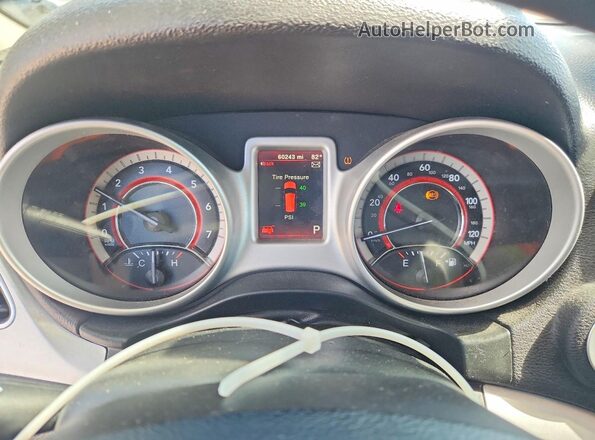 3C4PDCABXJT381784 2018 DODGE JOURNEY Gray Вид щитка приладів