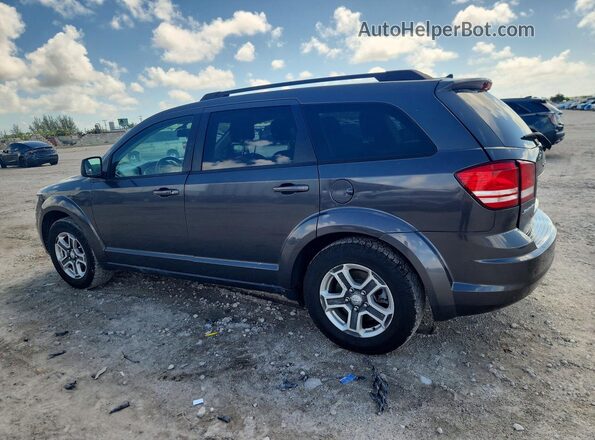 3C4PDCABXJT381784 2018 DODGE JOURNEY Gray Задня ліва чверть