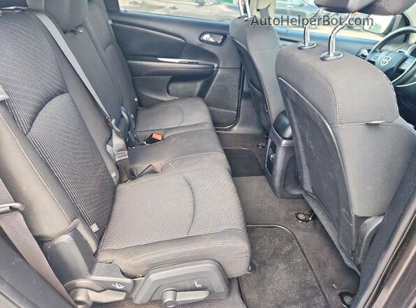 3C4PDCABXJT381784 2018 DODGE JOURNEY Gray Вид задніх сидінь