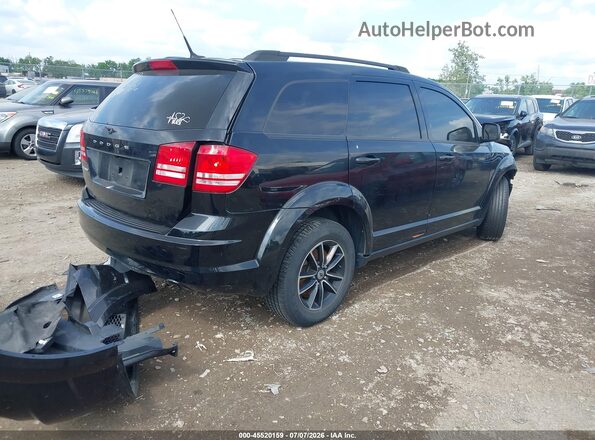 3C4PDCABXJT383325 2018 DODGE JOURNEY Black Trasero derecho
