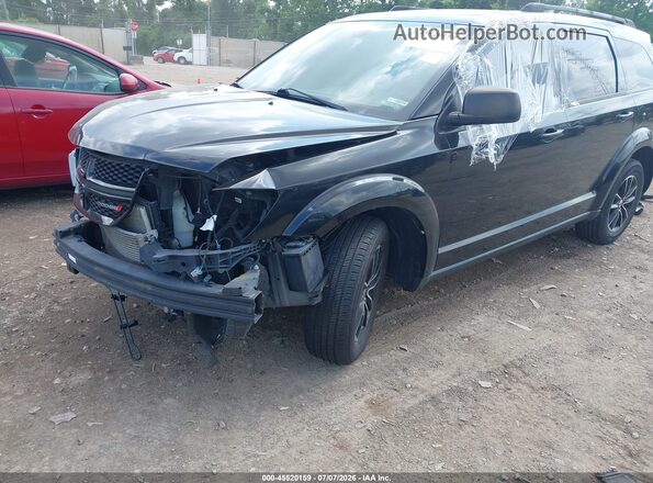 3C4PDCABXJT383325 2018 DODGE JOURNEY Black Vista tres cuartos delantera izquierda