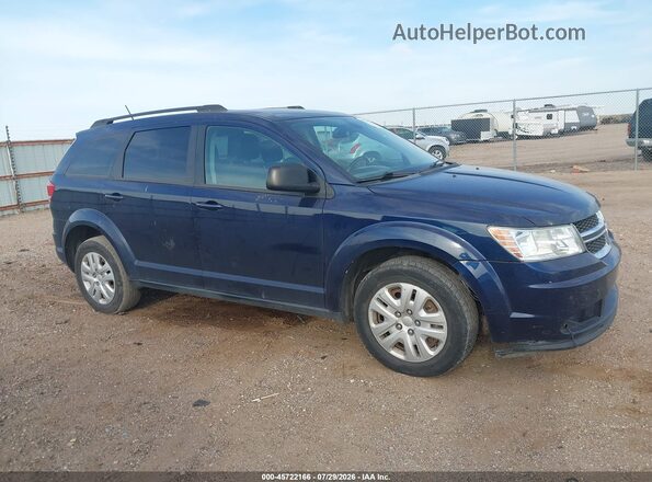 3C4PDCABXJT385284 2018 DODGE JOURNEY Blue Vista interior trasera