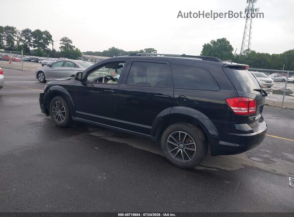 3C4PDCABXJT508341 2018 DODGE JOURNEY Black Rear left