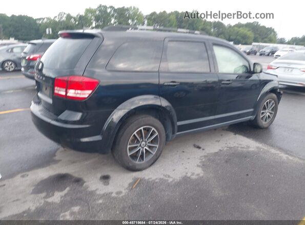 3C4PDCABXJT508341 2018 DODGE JOURNEY Black Rear right