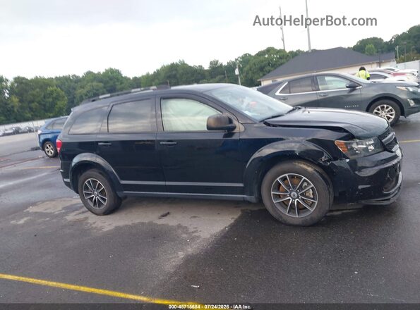 3C4PDCABXJT508341 2018 DODGE JOURNEY Black Rear interior view