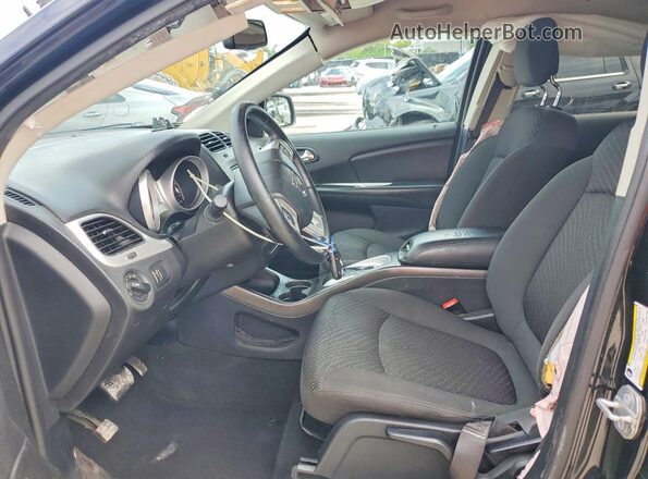 3C4PDCABXJT530632 2018 DODGE JOURNEY Black Front interior view