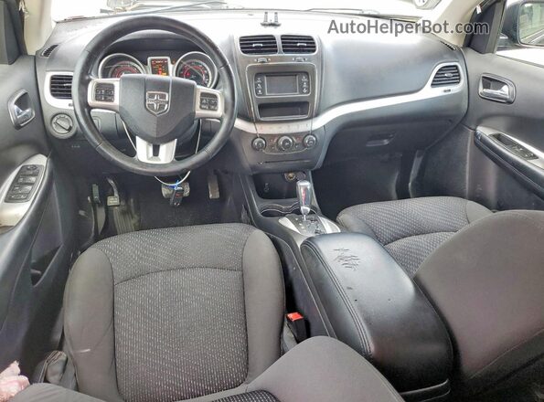 3C4PDCABXJT530632 2018 DODGE JOURNEY Black Dashboard view