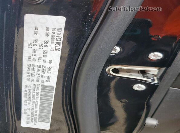 3C4PDCABXJT530632 2018 DODGE JOURNEY Black VIN sticker view