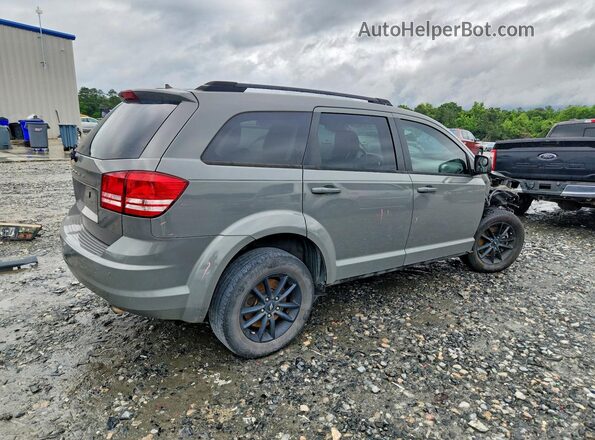 3C4PDCABXLT238207 2020 DODGE JOURNEY Серый Задняя правая четверть