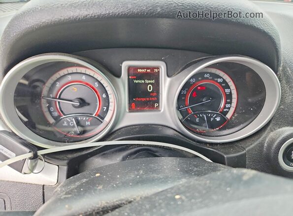3C4PDCABXLT238207 2020 DODGE JOURNEY Серый Вид щитка приборов