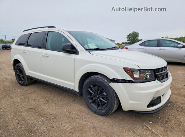 3C4PDCABXLT260465 2020 DODGE JOURNEY White Przód prawy