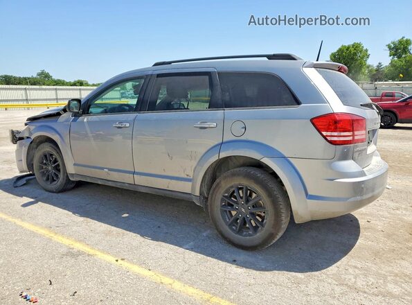 3C4PDCABXLT275533 2020 DODGE JOURNEY Silver Trasero izquierdo