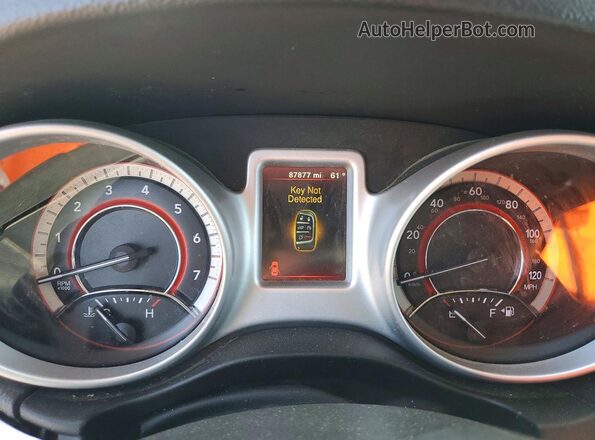 3C4PDCABXLT276925 2020 DODGE JOURNEY Gray ხელსაწყოთა პანელის ხედი