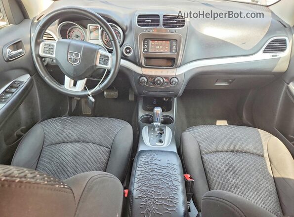 3C4PDCBB0HT560473 2017 DODGE JOURNEY Gray Widok deski rozdzielczej