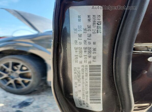 3C4PDCBB0HT560473 2017 DODGE JOURNEY Gray Widok naklejki z numerem VIN