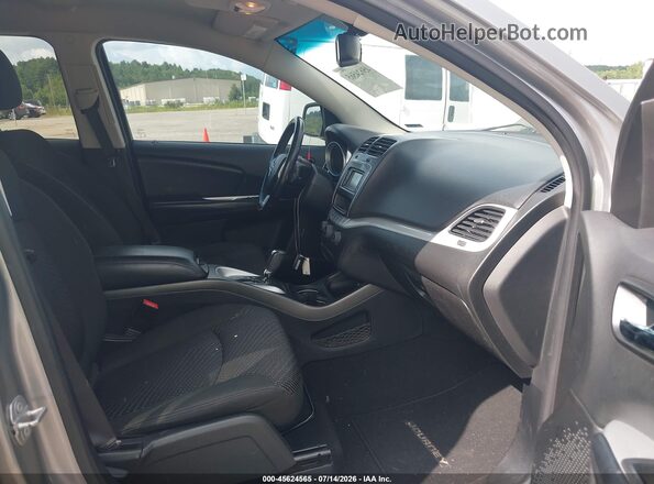 3C4PDCBB0HT684713 2017 DODGE JOURNEY Серый Вид салона спереди