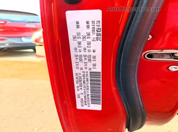 3C4PDCBB0JT475039 2018 DODGE JOURNEY Red 360 interior view