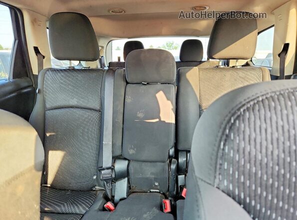 3C4PDCBB0JT475039 2018 DODGE JOURNEY Red Rear seats view