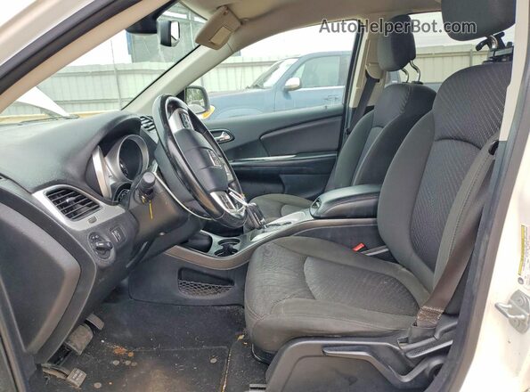 3C4PDCBB0KT797049 2019 DODGE JOURNEY White წინა სალონის ხედი