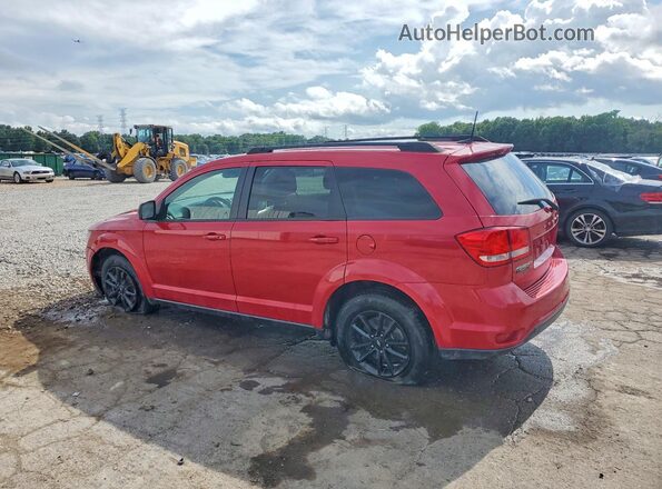 3C4PDCBB0KT798542 2019 DODGE JOURNEY Red Tył lewy