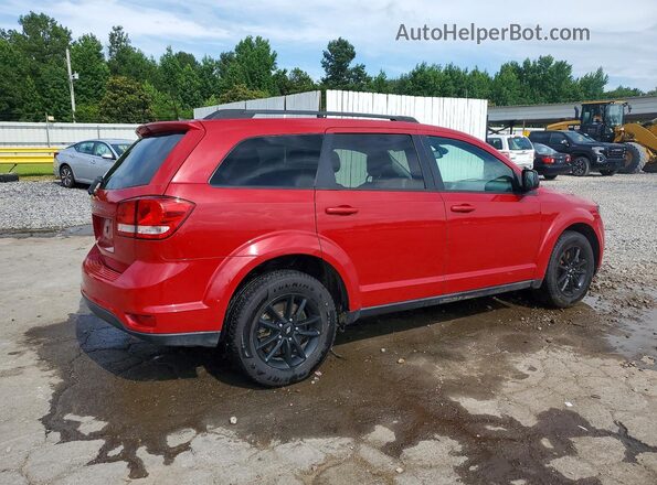 3C4PDCBB0KT798542 2019 DODGE JOURNEY Red Tył prawy