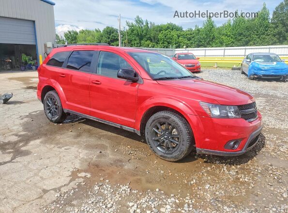 3C4PDCBB0KT798542 2019 DODGE JOURNEY Red Przód prawy