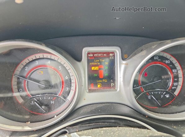 3C4PDCBB0KT804582 2019 DODGE JOURNEY Black Вид щитка приладів