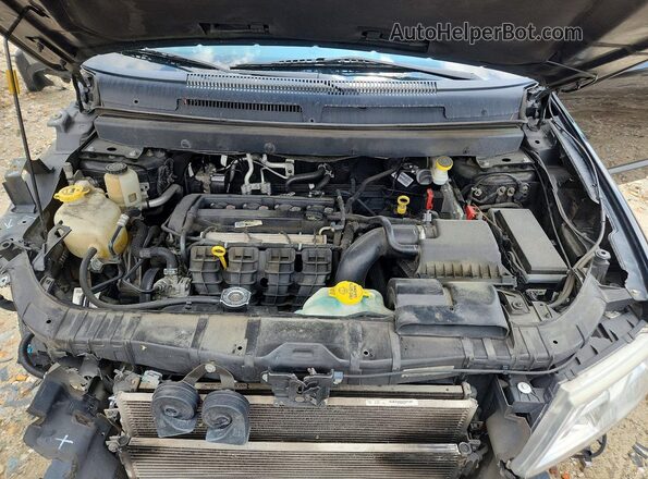 3C4PDCBB0KT804582 2019 DODGE JOURNEY Black Вид підкапотного простору