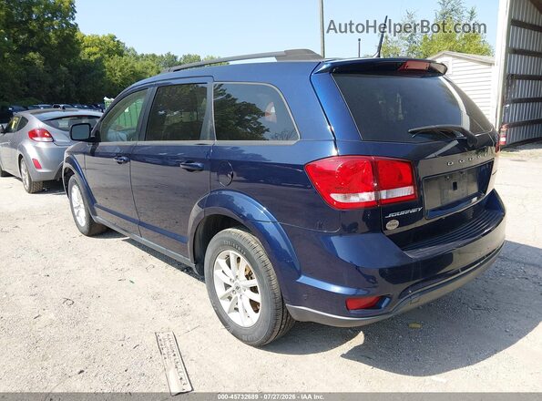 3C4PDCBB0KT835511 2019 DODGE JOURNEY Blue Rear left
