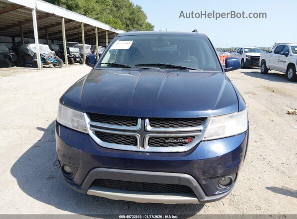 3C4PDCBB0KT835511 2019 DODGE JOURNEY Blue Instrument cluster view