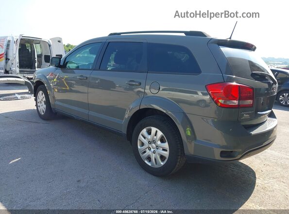 3C4PDCBB0KT835640 2019 DODGE JOURNEY Gray Trasero izquierdo