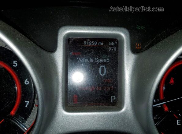 3C4PDCBB0KT845486 2019 DODGE JOURNEY Gray Widok zestawu wskaźników