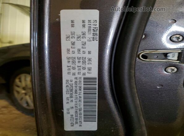 3C4PDCBB0KT845486 2019 DODGE JOURNEY Gray Widok naklejki z numerem VIN