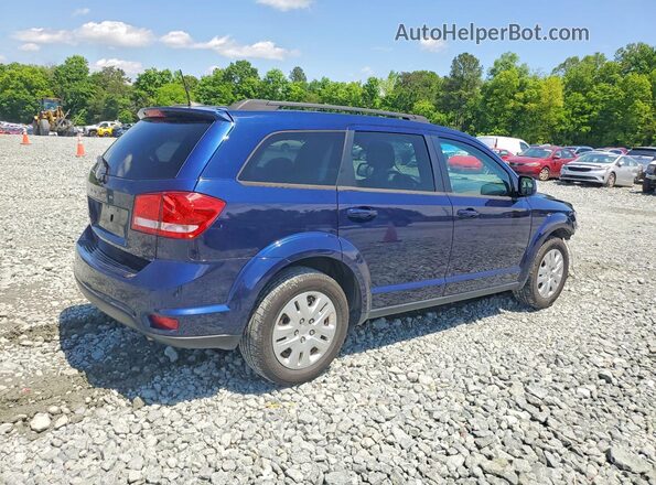3C4PDCBB0KT859842 2019 DODGE JOURNEY Синий Задняя правая четверть