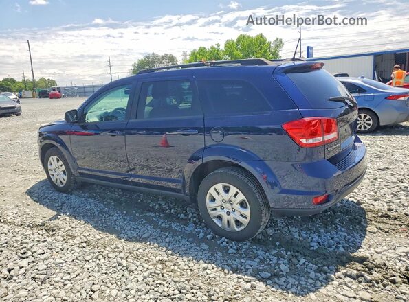 3C4PDCBB0KT859842 2019 DODGE JOURNEY Синий Задняя левая четверть
