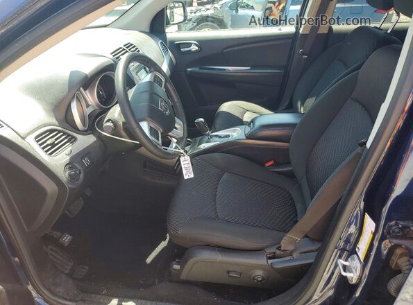 3C4PDCBB0KT859842 2019 DODGE JOURNEY Синий Вид салона спереди