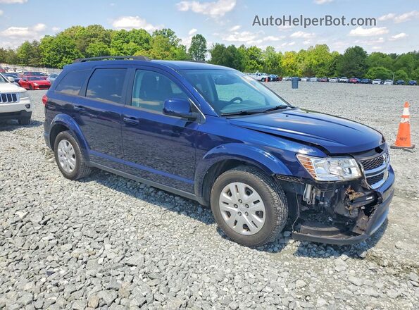3C4PDCBB0KT859842 2019 DODGE JOURNEY Синий Передняя правая четверть
