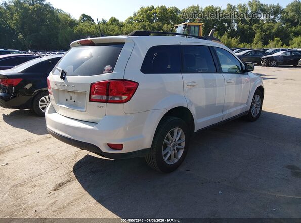 3C4PDCBB1JT513992 2018 DODGE JOURNEY Белый Задняя правая четверть