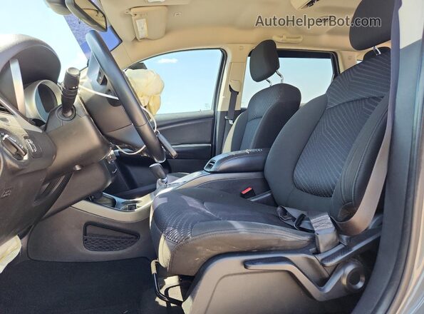 3C4PDCBB1KT707648 2019 DODGE JOURNEY Серый Вид салона спереди