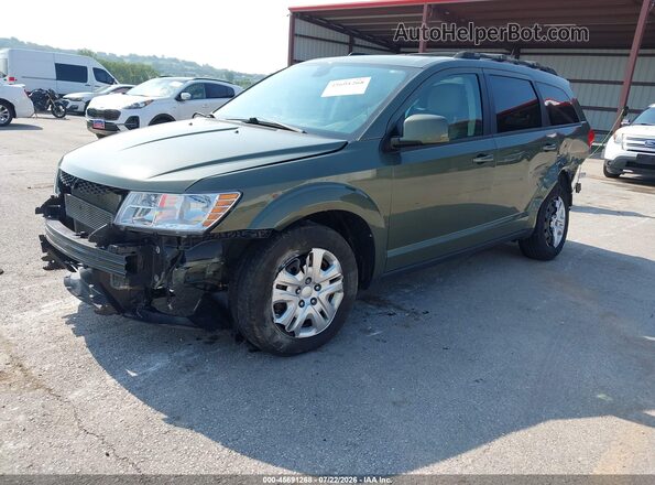 3C4PDCBB1KT860160 2019 DODGE JOURNEY Green Vista tres cuartos delantera izquierda