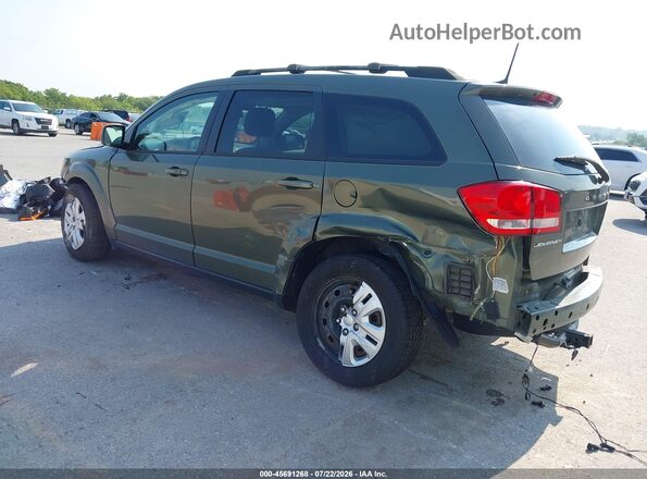 3C4PDCBB1KT860160 2019 DODGE JOURNEY Green Trasero izquierdo