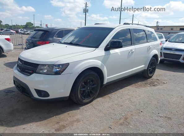 3C4PDCBB1KT862992 2019 DODGE JOURNEY White Front left