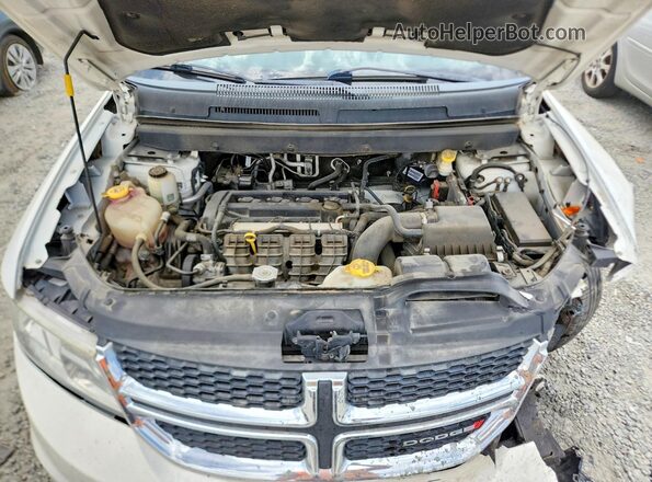 3C4PDCBB2GT191579 2016 DODGE JOURNEY White Engine compartment view