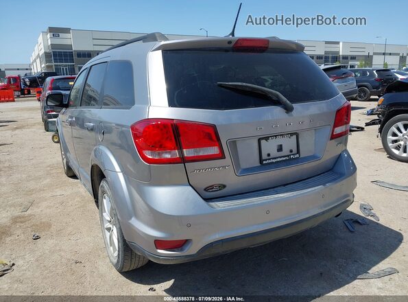 3C4PDCBB2HT524185 2017 DODGE JOURNEY Silver Trasero izquierdo